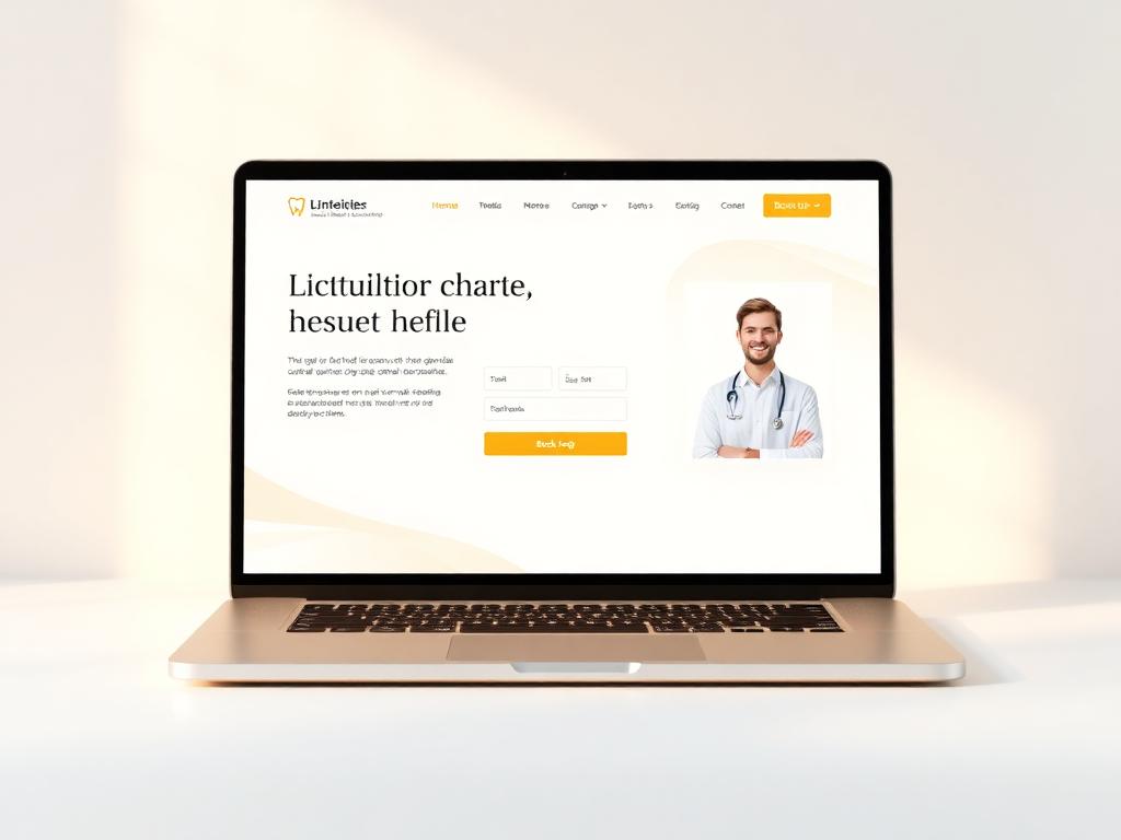 Lüks Diş Kliniği Web Sitesi